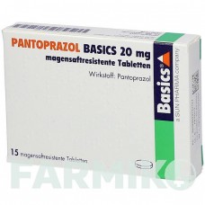 ПАНТОПРАЗОЛ (PANTOPRAZOL) 20 мг таблетки 15 шт - Пантопразол BASICS