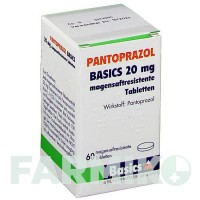ПАНТОПРАЗОЛ (PANTOPRAZOL) 20 мг таблетки 60 шт - Пантопразол BASICS