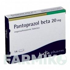 ПАНТОПРАЗОЛ (PANTOPRAZOL) 20 мг таблетки 14 шт - Пантопразол BETAPHARM