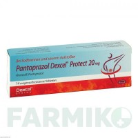 ПАНТОПРАЗОЛ (PANTOPRAZOL) 20 мг таблетки 14 шт - Пантопразол DEXCEL PHARMA