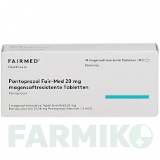 ПАНТОПРАЗОЛ (PANTOPRAZOL) 20 мг таблетки 15 шт - Пантопразол ERIS PHARMA