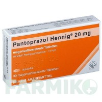 ПАНТОПРАЗОЛ (PANTOPRAZOL) 20 мг таблетки 30 шт - Пантопразол HENNIG