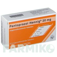 ПАНТОПРАЗОЛ (PANTOPRAZOL) 20 мг таблетки 60 шт - Пантопразол HENNIG