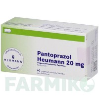 ПАНТОПРАЗОЛ (PANTOPRAZOL) 20 мг таблетки 60 шт - Пантопразол HEUMANN PHARMA