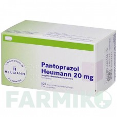 ПАНТОПРАЗОЛ (PANTOPRAZOL) 20 мг таблетки 100 шт - Пантопразол HEUMANN PHARMA
