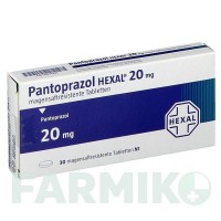 ПАНТОПРАЗОЛ (PANTOPRAZOL) 20 мг таблетки 30 шт - Пантопразол HEXAL