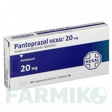 ПАНТОПРАЗОЛ (PANTOPRAZOL) 20 мг таблетки 30 шт - Пантопразол HEXAL