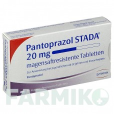 ПАНТОПРАЗОЛ (PANTOPRAZOL) 20 мг таблетки 15 шт - Пантопразол STADAPHARM