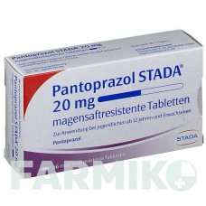 ПАНТОПРАЗОЛ (PANTOPRAZOL) 20 мг таблетки 56 шт - Пантопразол STADAPHARM