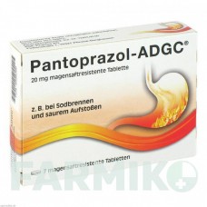 ПАНТОПРАЗОЛ (PANTOPRAZOL) 20 мг таблетки 7 шт - Пантопразол ZENTIVA