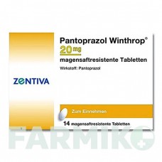 ПАНТОПРАЗОЛ (PANTOPRAZOL) 20 мг таблетки 14 шт - Пантопразол ZENTIVA