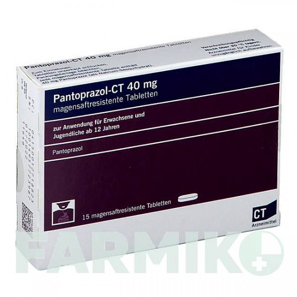 ПАНТОПРАЗОЛ (PANTOPRAZOL) 40 мг таблетки 15 шт - Пантопразол ABZ PHARMA