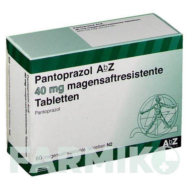 ПАНТОПРАЗОЛ (PANTOPRAZOL) 40 мг таблетки 60 шт - Пантопразол ABZ PHARMA