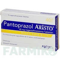 ПАНТОПРАЗОЛ (PANTOPRAZOL) 40 мг таблетки 15 шт - Пантопразол ARISTO PHARMA