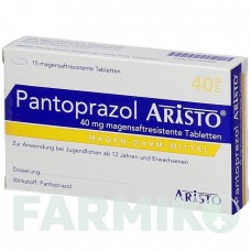 ПАНТОПРАЗОЛ (PANTOPRAZOL) 40 мг таблетки 15 шт - Пантопразол ARISTO PHARMA