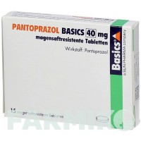 ПАНТОПРАЗОЛ (PANTOPRAZOL) 40 мг таблетки 15 шт - Пантопразол BASICS
