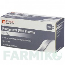 ПАНТОПРАЗОЛ (PANTOPRAZOL) 40 мг порошок 10 шт - Пантопразол EVER PHARMA
