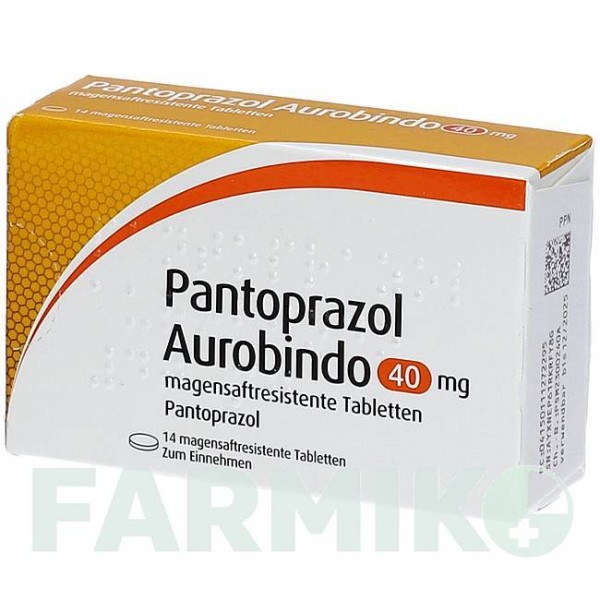 ПАНТОПРАЗОЛ (PANTOPRAZOL) 40 мг таблетки 14 шт - Пантопразол PUREN PHARMA
