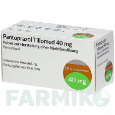 ПАНТОПРАЗОЛ (PANTOPRAZOL) 40 мг порошок 10 шт - Пантопразол ZENTIVA