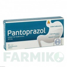 ПАНТОПРАЗОЛ (PANTOPRAZOL) таблетки 14 шт - Пантопразол HEXAL