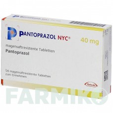 ПАНТОПРАЗОЛ НІК (PANTOPRAZOL NYC) 40 мг таблетки 14 шт - Пантопразол TAKEDA