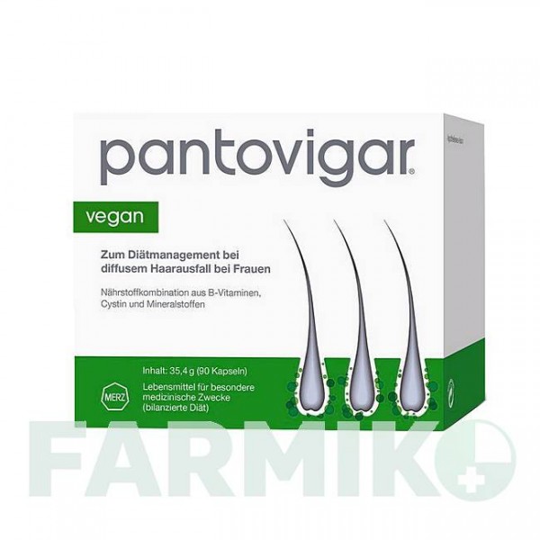 ПАНТОВІГАР (PANTOVIGAR) капсули 90 шт - Активні речовини MERZ