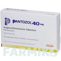 ПАНТОЗОЛ (PANTOZOL) 40 мг таблетки 56 шт - Пантопразол ORIFARM