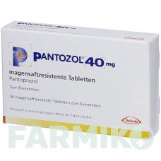 ПАНТОЗОЛ (PANTOZOL) 40 мг таблетки 56 шт - Пантопразол ORIFARM