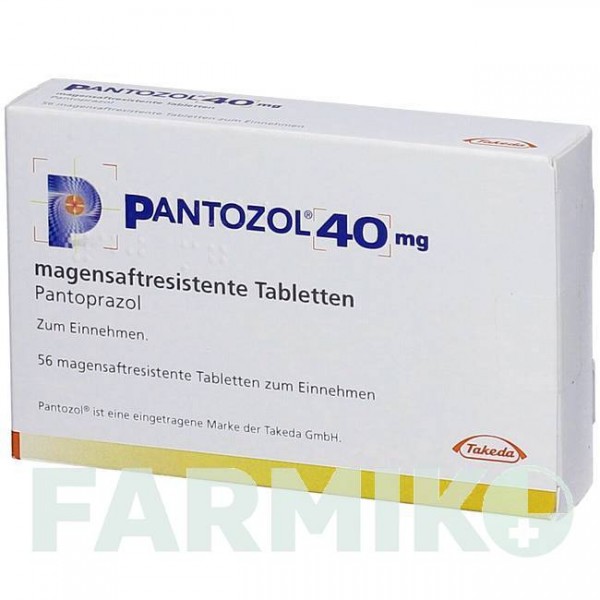 ПАНТОЗОЛ (PANTOZOL) 40 мг таблетки 56 шт - Пантопразол ORIFARM