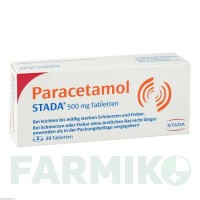 ПАРАЦЕТАМОЛ (PARACETAMOL) 500 мг таблетки 20 шт - Парацетамол STADA