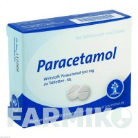 ПАРАЦЕТАМОЛ (PARACETAMOL) 500 таблетки 20 шт - Парацетамол SOPHIEN