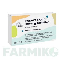 ПАРАВЕГАНІО (PARAVEGANIO) 500 мг таблетки 20 шт - Парацетамол AXUNIO PHARMA