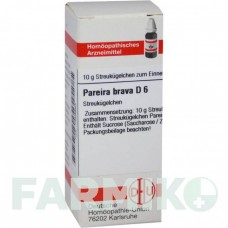 ПАРЕЙРА БРАВА (PAREIRA BRAVA) D 6 глобули 10 г - Гомеопатия DHU