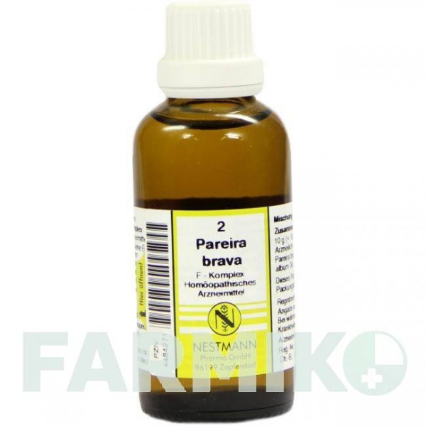 ПАРЕЙРА БРАВА (PAREIRA BRAVA) раствор 50 мл - Гомеопатия NESTMANN PHARMA