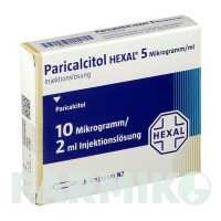 ПАРИКАЛЬЦИТОЛ (PARICALCITOL) 5 мкг/мл раствор 5x2 мл - Парикальцитол HEXAL