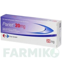 ПАРІЄТ (PARIET) 20 мг таблетки 14 шт - Рабепразол EISAI