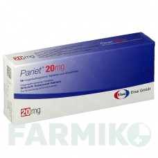 ПАРИЕТ (PARIET) 20 мг таблетки 56 шт - Рабепразол EISAI