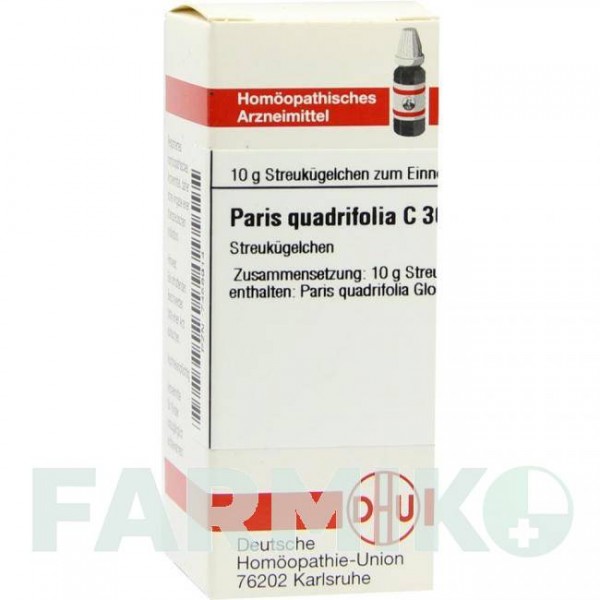 ПАРИС КВАДРИФОЛИА (PARIS QUADRIFOLIA) C 30 глобули 10 г - Гомеопатия DHU