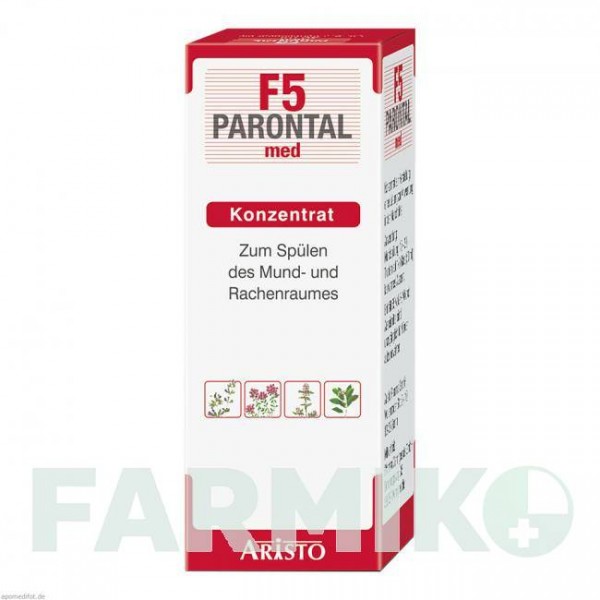 ПАРОНТАЛ (PARONTAL) концентрат 20 мл - Активні речовини ARISTO PHARMA