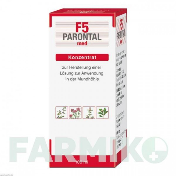 ПАРОНТАЛ (PARONTAL) концентрат 100 мл - Активні речовини ARISTO PHARMA