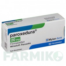 ПАРОКСЕДУРА (PAROXEDURA) 20 мг таблетки 50 шт - Пароксетин VIATRIS
