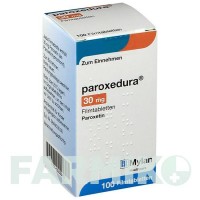 ПАРОКСЕДУРА (PAROXEDURA) 30 мг таблетки 100 шт - Пароксетин VIATRIS