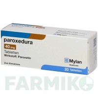 ПАРОКСЕДУРА (PAROXEDURA) 40 мг таблетки 20 шт - Пароксетин VIATRIS