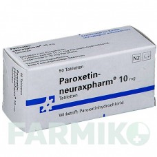 ПАРОКСЕТИН (PAROXETIN) 10 мг таблетки 50 шт - Пароксетин NEURAXPHARM