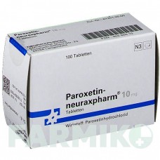 ПАРОКСЕТИН (PAROXETIN) 10 мг таблетки 100 шт - Пароксетин NEURAXPHARM
