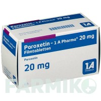 ПАРОКСЕТИН (PAROXETIN) 20 мг таблетки 50 шт - Пароксетин 1 A PHARMA