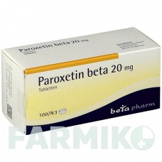 ПАРОКСЕТИН (PAROXETIN) 20 мг таблетки 20 шт - Пароксетин BETAPHARM