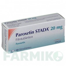 ПАРОКСЕТИН (PAROXETIN) 20 мг таблетки 50 шт - Пароксетин STADAPHARM