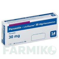 ПАРОКСЕТИН (PAROXETIN) 30 мг таблетки 20 шт - Пароксетин 1 A PHARMA