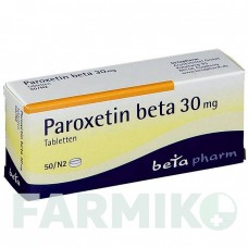 ПАРОКСЕТИН (PAROXETIN) 30 мг таблетки 50 шт - Пароксетин BETAPHARM